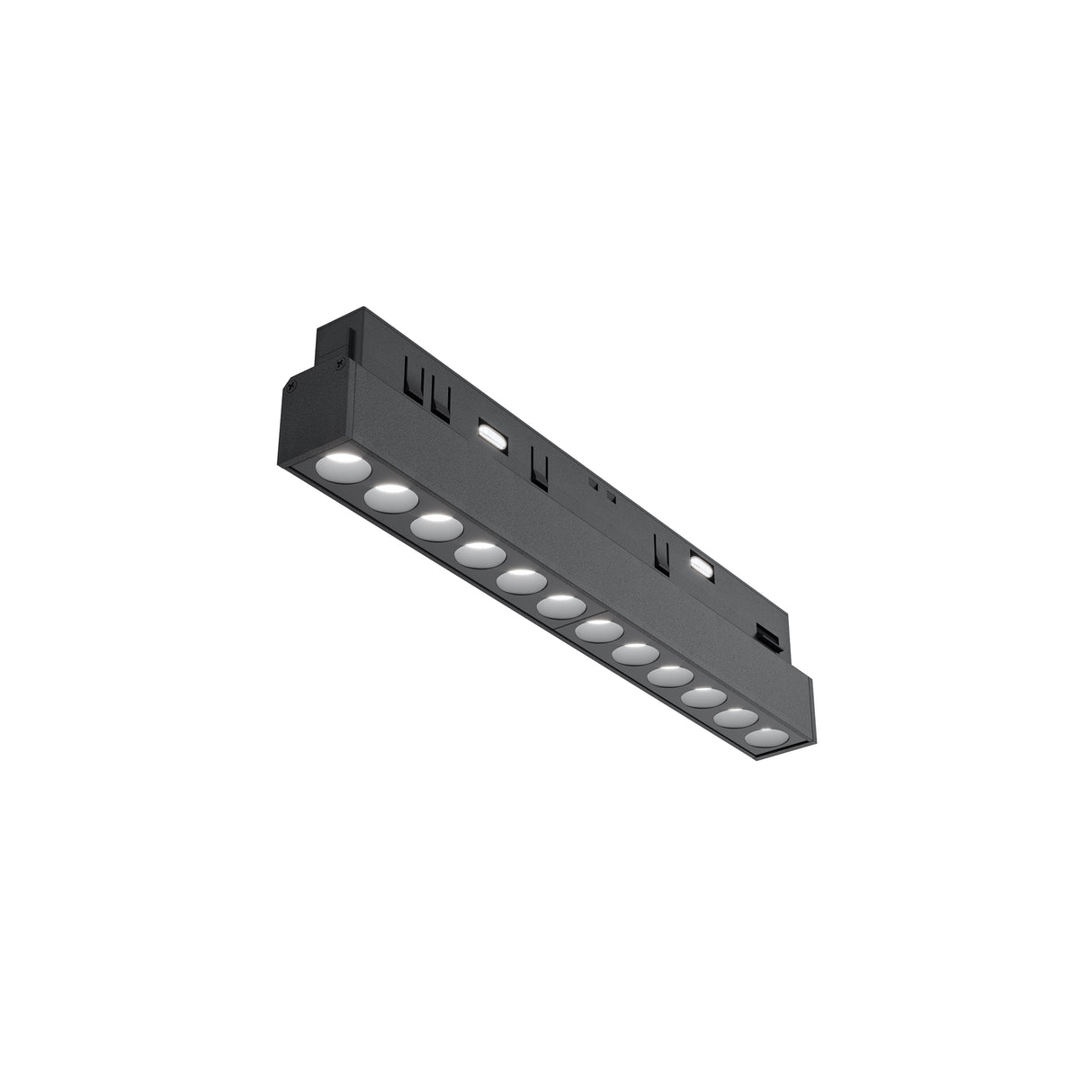 Points 12W LED Track Light - Black