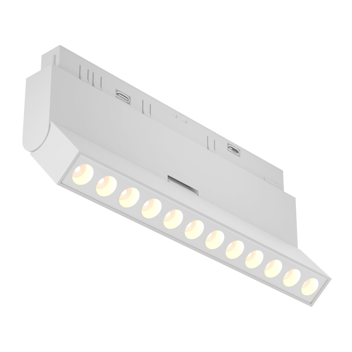 Points rot 12W LED Track Light - White
