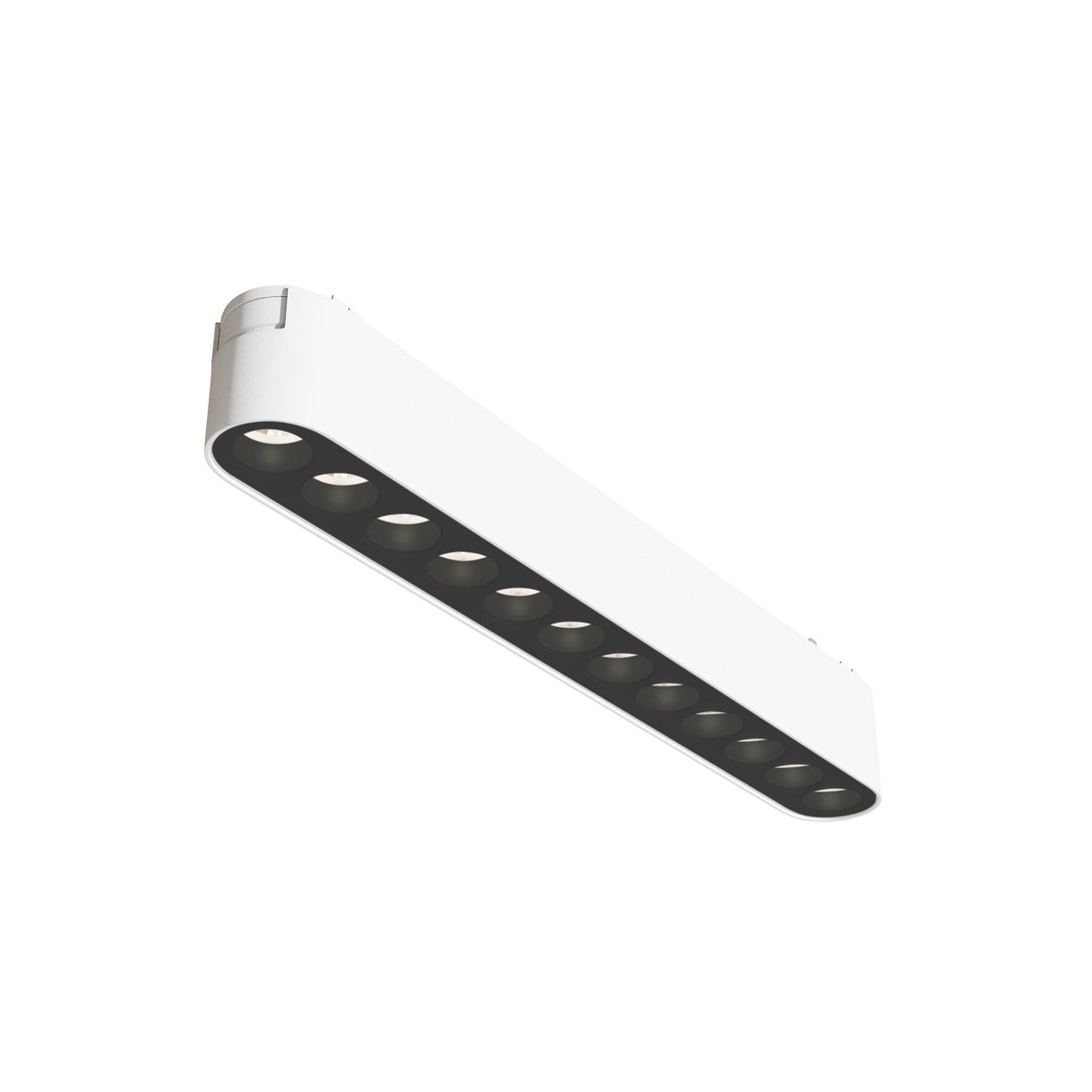 Elongated lamp for Magnetic track system Radity Points 12W 4000K
