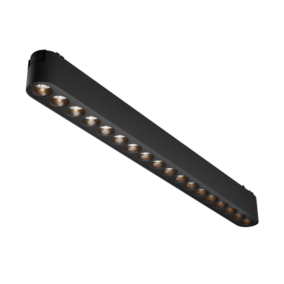 Points LED Linear Track Light Magnetic Black 16W | Niori