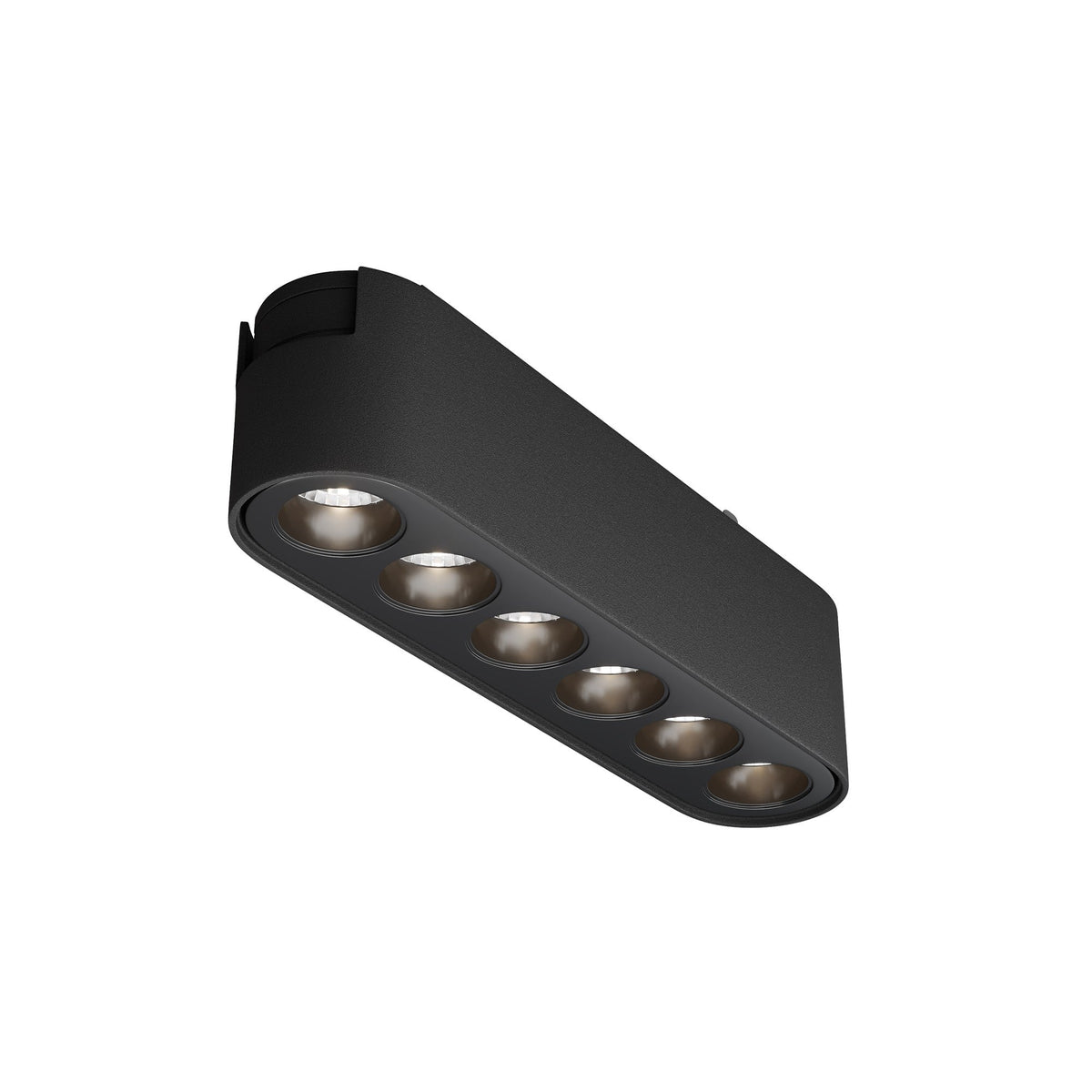 Points 6W LED Linear Track Light Black 4000K | Niori