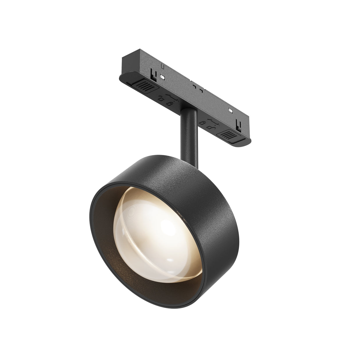 Lens LED Track Light 15W 3000K - Black
