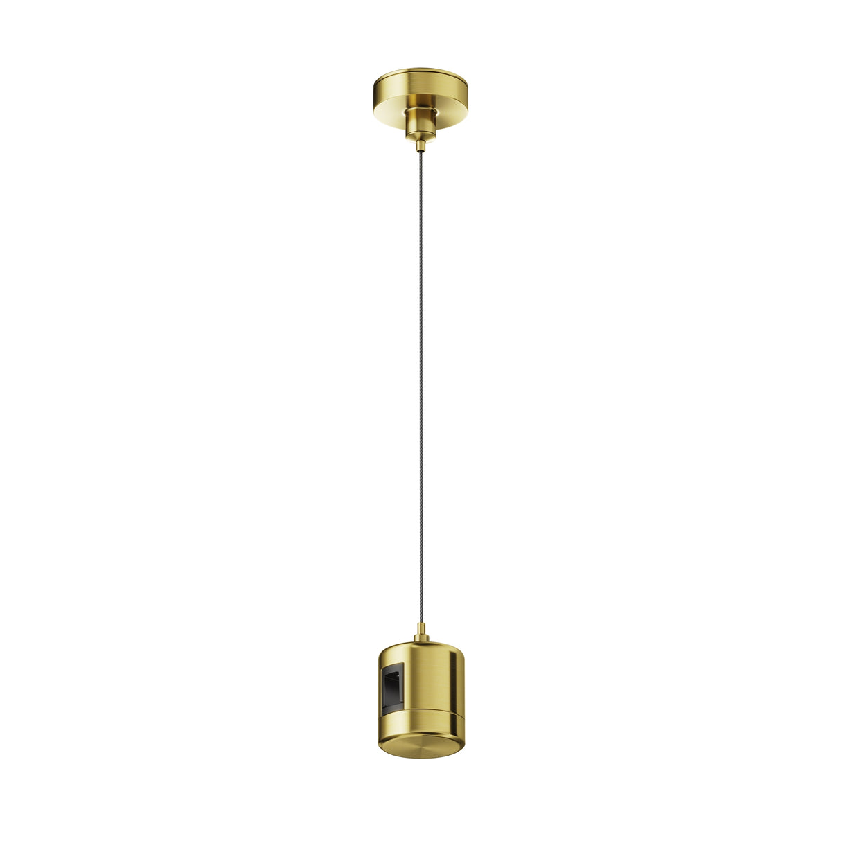 Flarity Live Parts Track Lighting Connector - Brass
