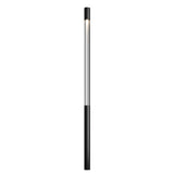 Mill LED Tall Bollard Light in Graphite, ideal for outdoor pathways with a tall, sleek design that provides ambient lighting.