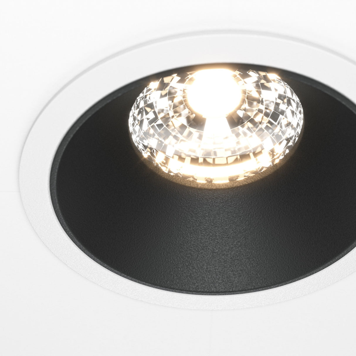 Alfa LED Dimmable Downlight in White & Black from an additional perspective