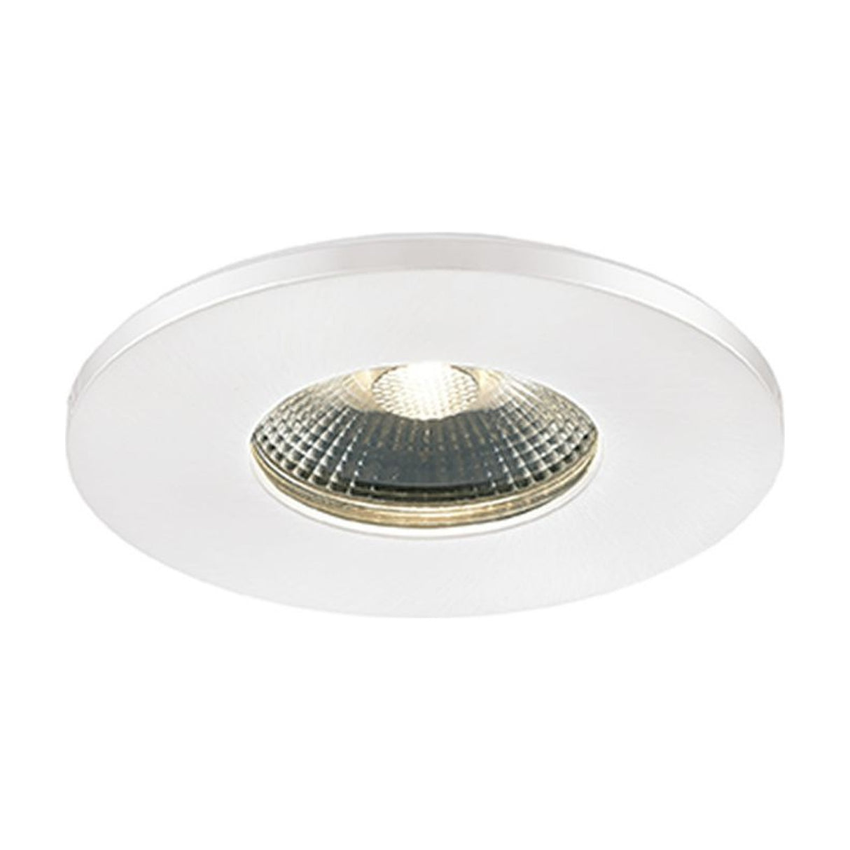 LED recessed downlight in white finish