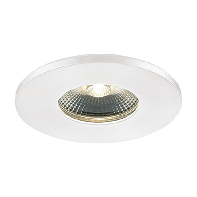 LED recessed downlight in white finish