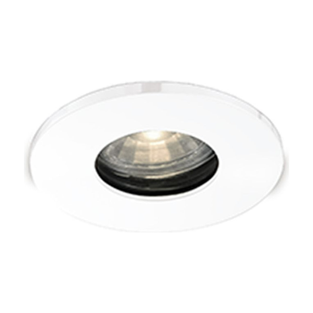GU10 recessed downlight in white finish