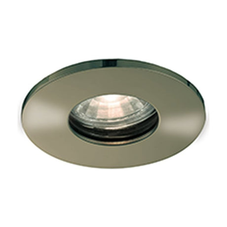 GU10 recessed downlight in bronze finish
