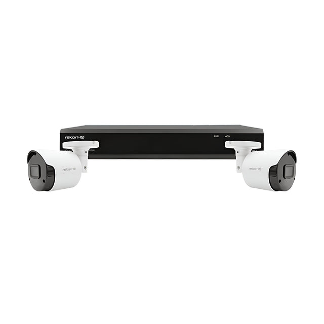 RekorHD 2MP Analogue 4 Channel 2 Camera Bullet Kit 2TB - White