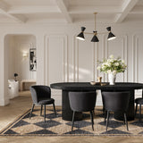 Rina Dining Table – Black