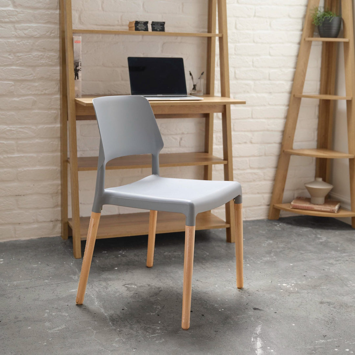 Riva Accent Chair (Pack of 2) - Grey