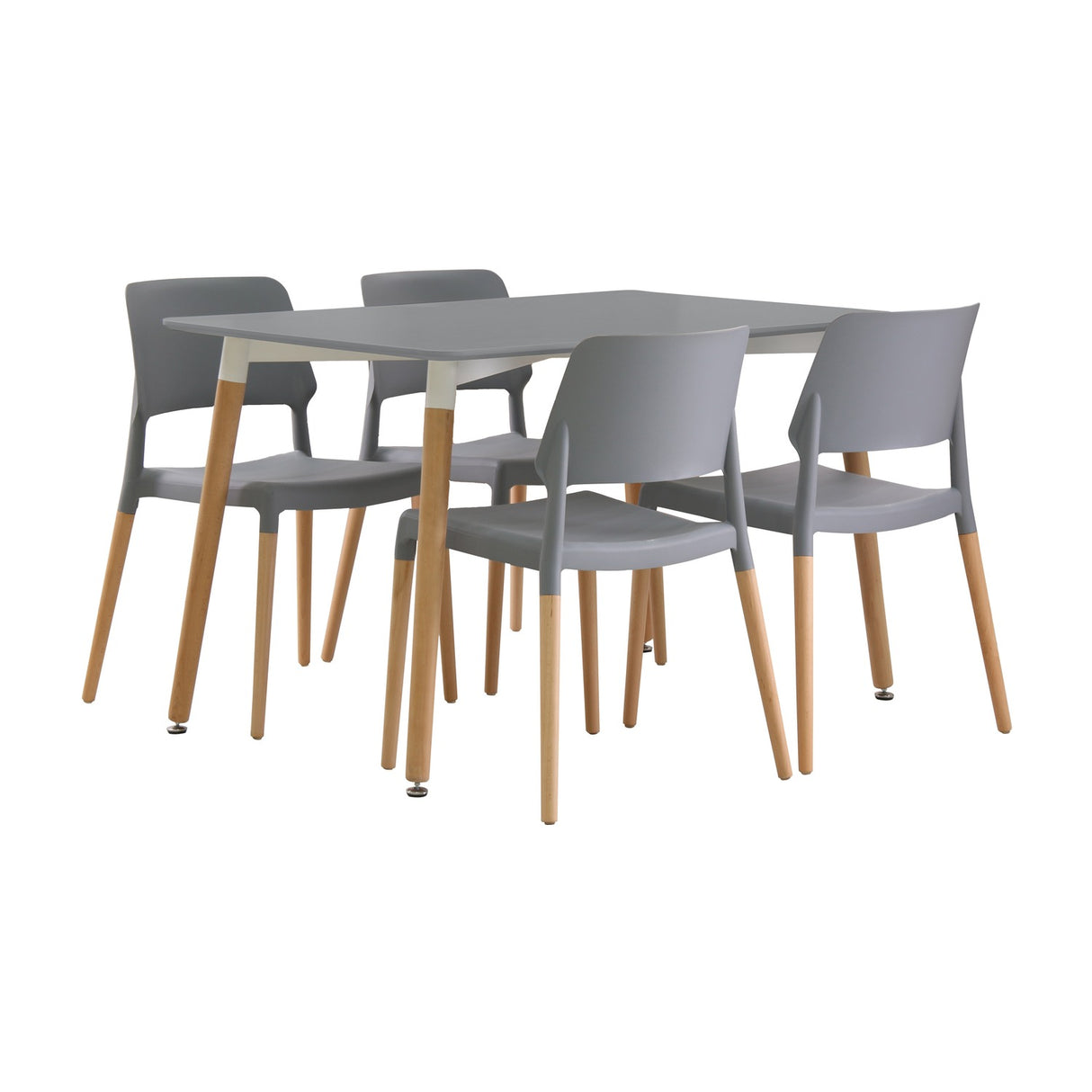 Riva Accent Chair (Pack of 2) - Grey