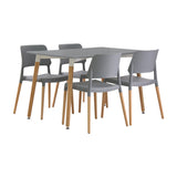 Riva Accent Chair (Pack of 2) - Grey