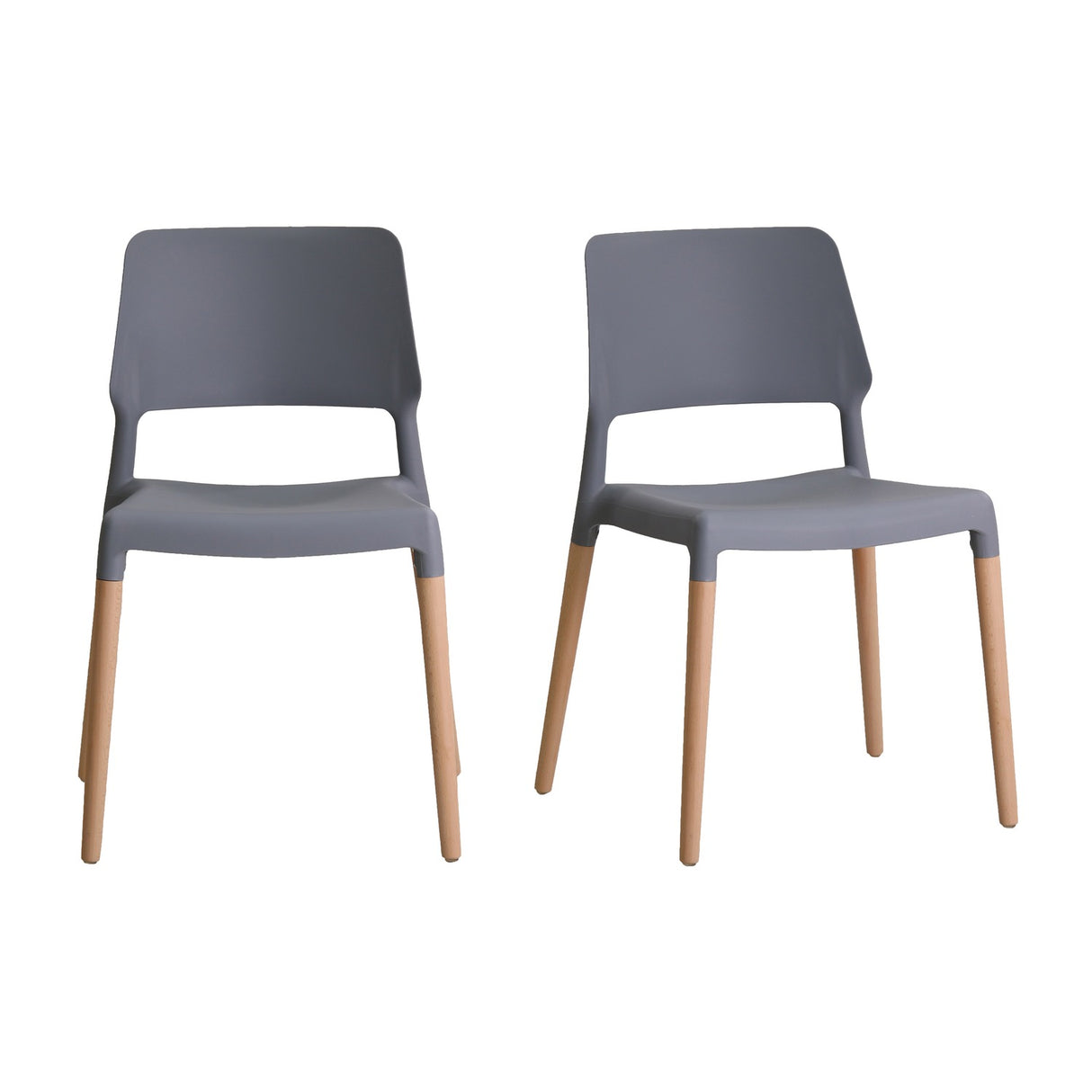 Riva Accent Chair (Pack of 2) - Grey