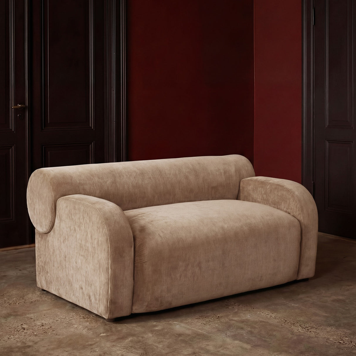 Rivolli 2 Seater Sofa – Sandy