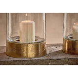 Rajura Large Hurricane Lantern - Brass