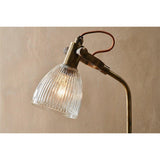 Rarni Recycled Glass Table Lamp - Antique Brass
