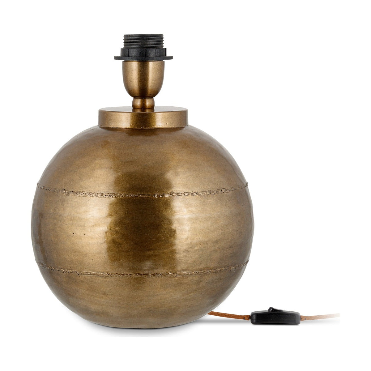 Rasan Table Lamp Base - Antique Brass