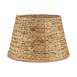 Vesvorne Water Hyacinth Christmas Tree Skirt - Natural