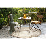 Rishikesh Reclaimed Wood Folding Garden Table - Natural