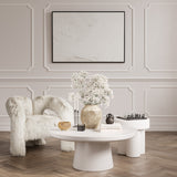 Rumi Coffee Table - White