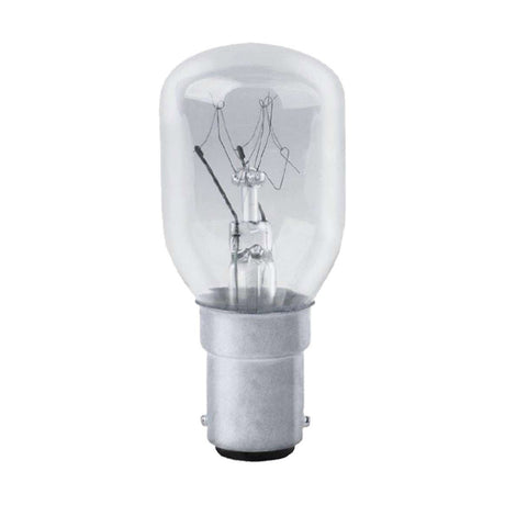 B15 (SBC) Pygmy Bulb 15W 60lm - Warm White 2800K, 2 Pack