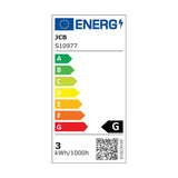E14 (SES) LED Candle Bulb 3W 250lm - Warm White 3000K energy label
