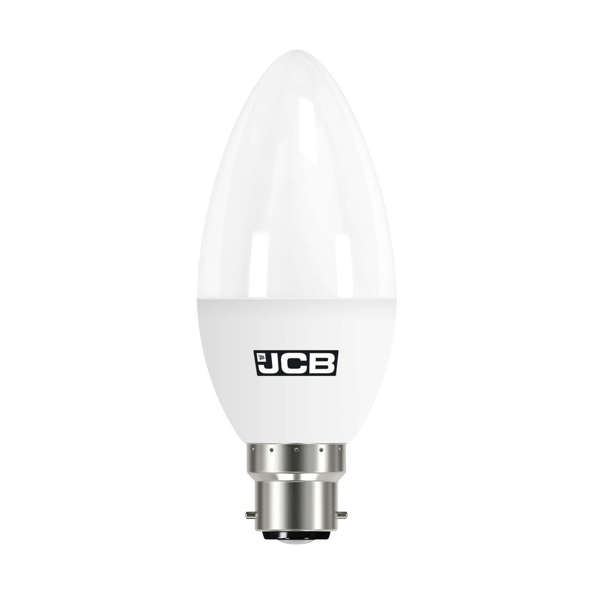 B22 (BC) LED Candle Bulb 4.9W 470lm - Daylight 6500K - JCB