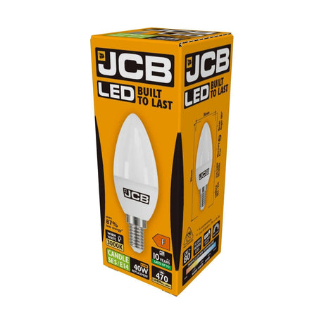 LED Candle E14 4.9W 470lm - Warm White 3000K retail pack