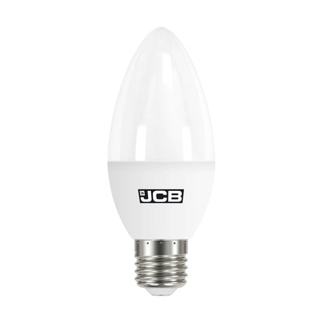 E27 (ES) LED Candle Bulb 4.9W 470lm - Warm White 3000K - JCB