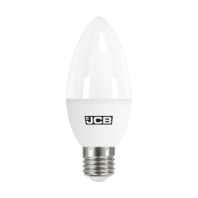 E27 (ES) LED Candle Bulb 4.9W 470lm - Warm White 3000K - JCB