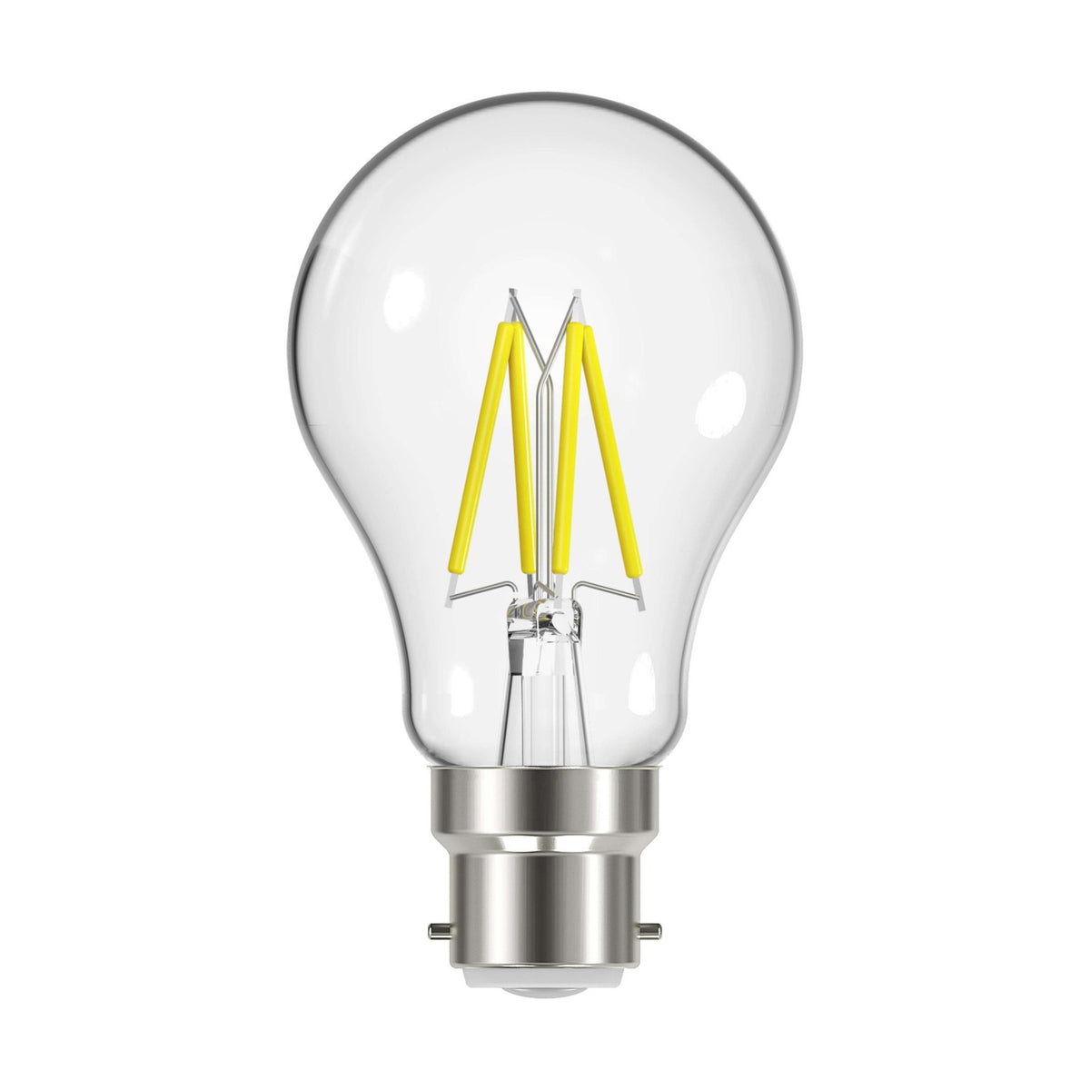 B22 LED Filament GLS Bulb 7W 806lm Dimmable - Warm White 2700K