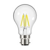 B22 (BC) LED Filament GLS Bulb 4W 470lm - Warm White 2700K - Energizer
