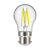 B22 LED Filament Golf Bulb 4W 470lm - Warm White 2700K - Energizer