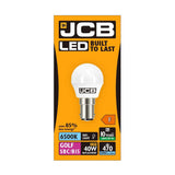 B15 (SBC) LED Golf Bulb 4.9W 470lm Non-Dimmable - Daylight 6500K - JCB