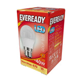 B22 (BC) LED Golf Bulb 4.9W 470lm - Warm White 3000K retail pack