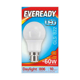 B22 (BC) LED GLS Bulb 8.8W 806lm - Daylight 6500K retail pack