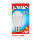 E27 (ES) LED GLS Bulb 13.8W 1521lm - Cool White 4000K retail pack