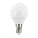 E14 (SES) LED Golf Bulb 4.9W 470lm - Cool White 4000K - Eveready
