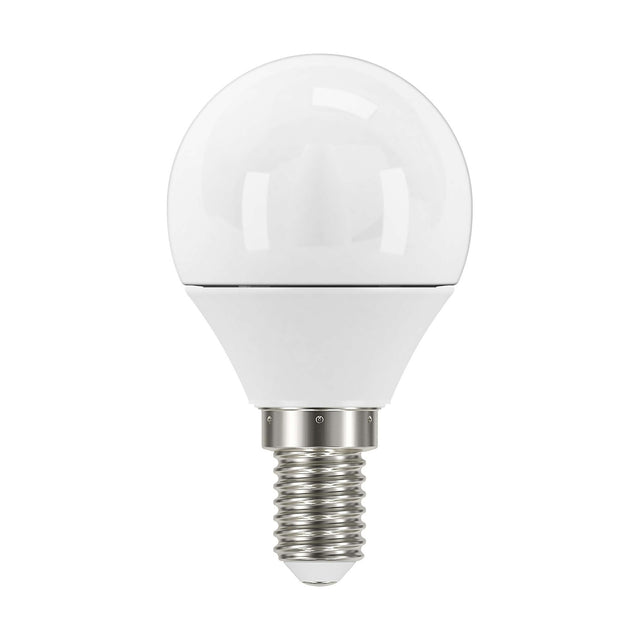 E14 (SES) LED Golf Bulb 4.9W 470lm - Cool White 4000K - Eveready