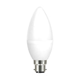B22 (BC) LED Candle Bulb 4.9W 470lm - Cool White 4000K