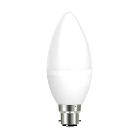 B22 (BC) LED Candle Bulb 4.9W 470lm - Cool White 4000K