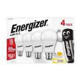 B22 (BC) LED GLS Bulb 13.5W 1521lm - Warm White 3000K, 4 Pack retail pack
