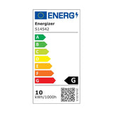 E27 (ES) LED GLS Bulb 9.7W 806lm - RGB+W With Remote energy label