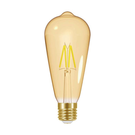 E27 (ES) LED ST64 Bulb 5W 550lm Dimmable - Warm White 2200K
