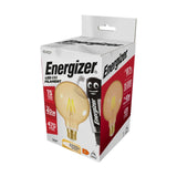 E27 LED Filament G95 Bulb 5W 470lm Dimmable - Warm White 2200K retail pack