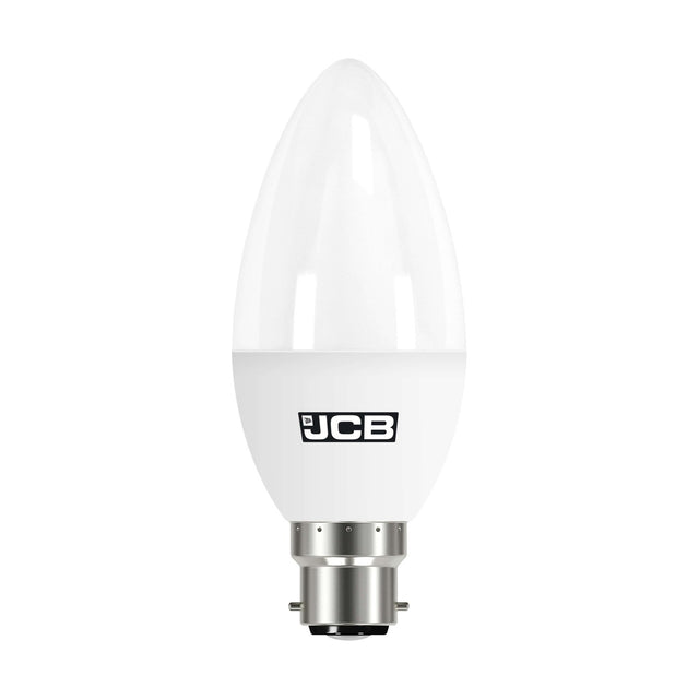 B22 (BC) LED Candle Bulb 5.5W 470lm - Warm White 3000K, 4 Pack