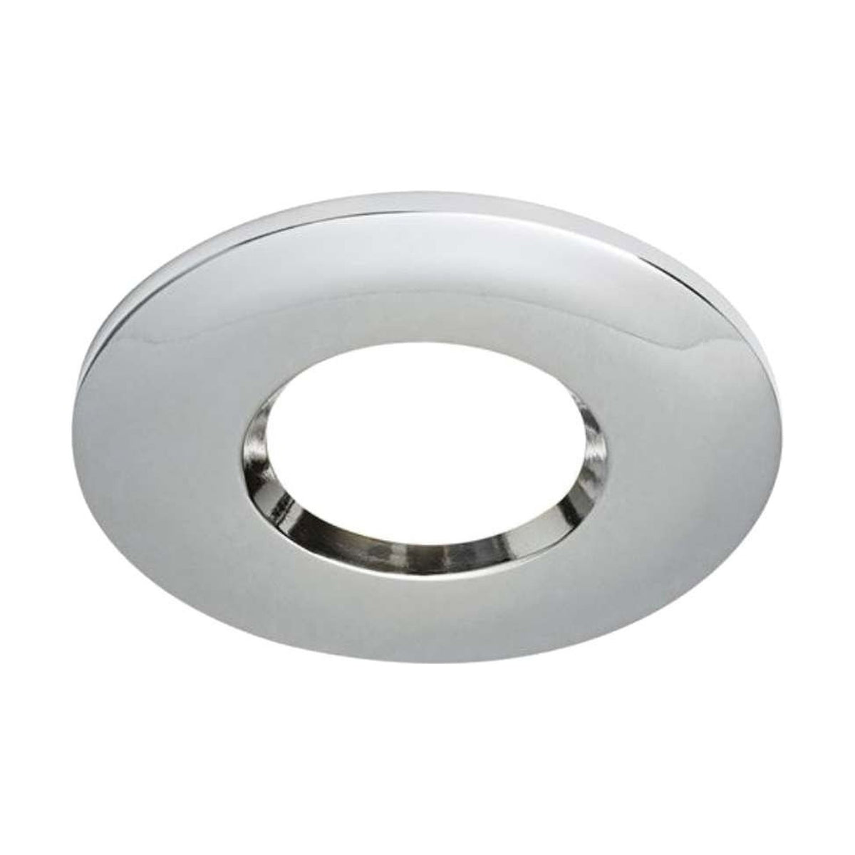 IP65 Fire Rated Clip On Bezel - Chrome