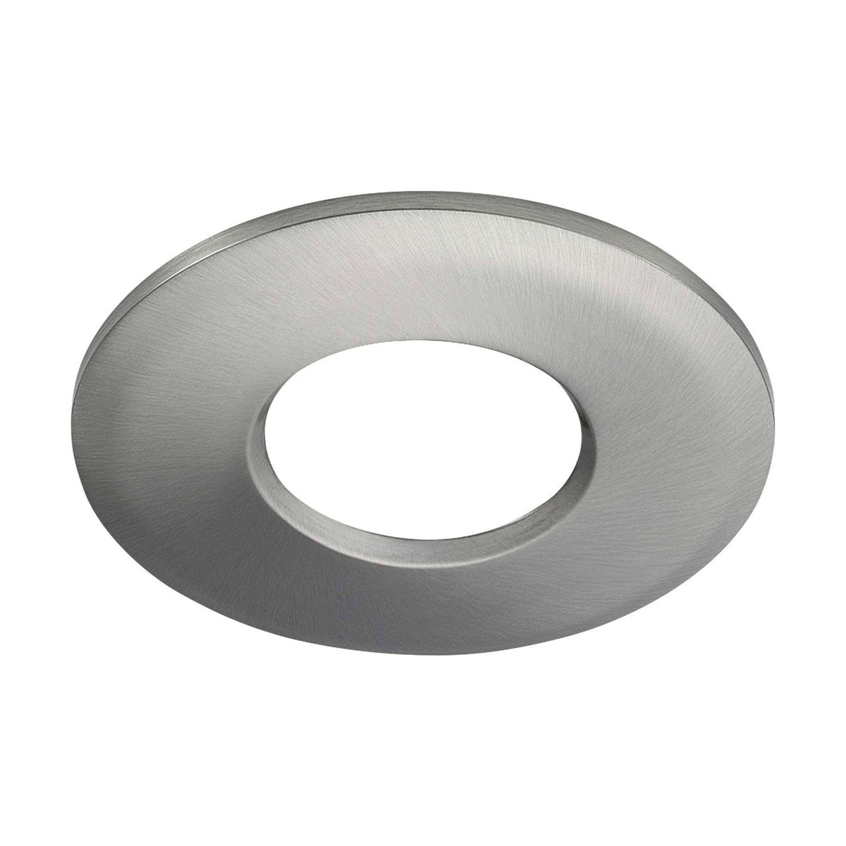 IP65 Fire Rated Clip On Bezel - Brushed Chrome
